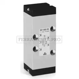 Camozzi 951-000-34 - Valvole 5/2 vie monostabili - bistabili, ISO 1