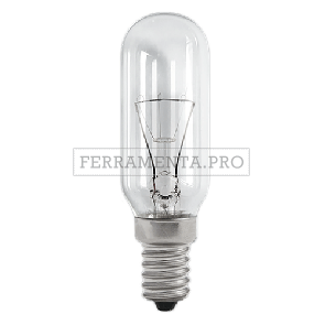 LAMPADINA AD INCANDESCENZA TUBOLARE 40W E14 - mm 25 x  85