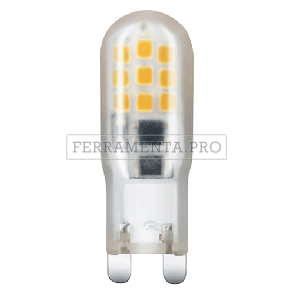 LAMPADA A LED IN SILICONE G9 L.NATUR. 4000K 4 W 340 lumen (31W)