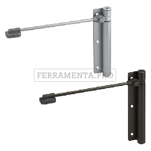 CHIUDIPORTA A MOLLA ART.114 tipo destro - cromo satinato