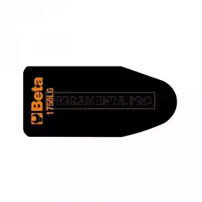 BETA 1758LG - Lamina modellabile in alluminio rivestita in  gomma, per la canalizzazione dei liquidi