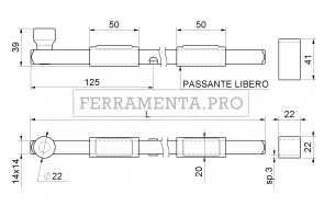 Catenaccio verticale 210