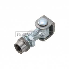 Cardine a cavallotto con boccola e controdado 376