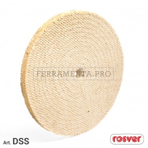 DISCO TRAPUNTATO in SOLO FIBRA di SISAL DSS per PRE-LUCIDATURA