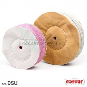 DISCO in COTONE con CUCITURA SINGOLA DSU per LUCIDARE e LUCIDATURA METALLI