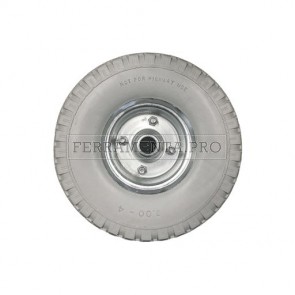 RUOTE per CARRELLI LIONS POLIURETANO MM.260X85 FLANGIA METALLO R067P EX PU1008