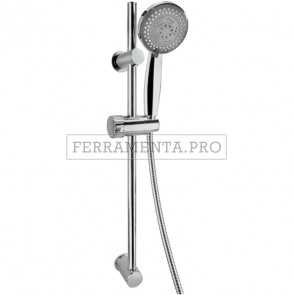 SALISCENDI ASTA REGOLABILE CM.90X25MM. DOCCETTA MM.120 "5 GETTI" 1604308402205