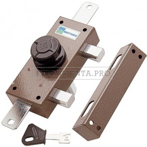 FERROGLIETTI MOTTURA TRIPLICI CILINDRO A POMPA VERNICIATO CON POMOLO S/ASTE 34329