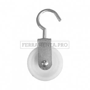 CARRUCOLE F.Z. A GANCIO RUOTA NYLON