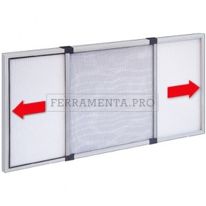 ZANZARIERE ALLUMINIO SILVER per FINESTRE