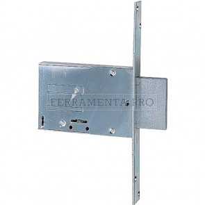 SERRATURA ISEO di SICURUREZZA DOPPIA MAPPA a INFILARE per PROFILATI 4 MANDATE