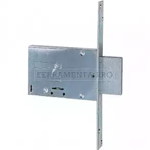 SERRATURA ISEO di SICURUREZZA DOPPIA MAPPA a INFILARE per PROFILATI 4 MANDATE