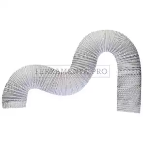 TUBO FLESS. ESTENS. ALLUMINIO NATURALE