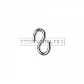 GANCI A 'S' DIAMETRO MM.3,3X39X23