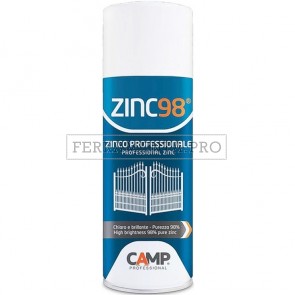 ZINCANTE CAMP SPRAY PROFESSIONALE 98% PUREZZA ML.400 ZINC 98 1015400