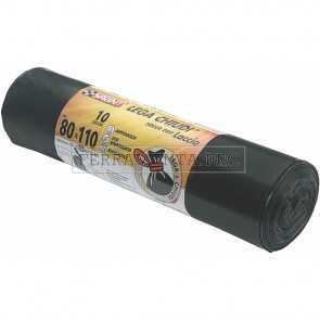 SACCHI NERI con LACCIO per RIFIUTI SPAZZATURA