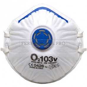MASCHERINE FACCIALI BLS con VALVOLA FFP3 -CONF.DA 10 PZ.- BLS103V 8006182