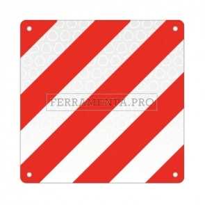 CARTELLO CARICO SPORGENTE CM.50X50 in ALLUMINIO CATARIFRANGENTE 05600010ALR