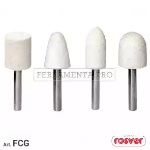 FELTRO con GAMBO FCG per LUCIDATURA A SPECCHIO METALLI INOX LUCIDARE DREMEL