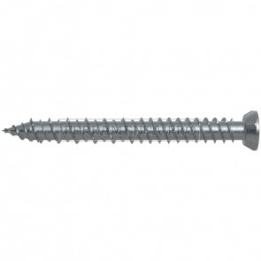 Vite in acciaio per muro, testa svasata piana con impronta TORX FFS 7,5 x 152 TX30 - Confezione da 100