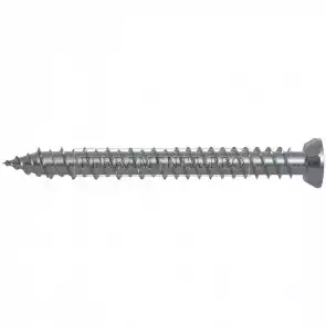 Vite in acciaio per muro, testa svasata piana con impronta TORX FFS 7,5 x 102 TX30 - Confezione da 100