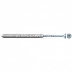 Tassello prolungato in nylon per serramenti con vite premontata T.S.P. con impronta Torx FUR 10X135 T - Confezione da 50