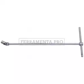 CHIAVI A T BOCCA ESAGONALE SNODATE CROMATE