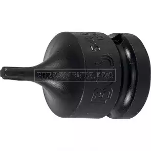 BUSSOLE TORX IMPACT MASCHIO INTEGRALI CON FORO NEL QUADRO PER SPINA ED ANELLO