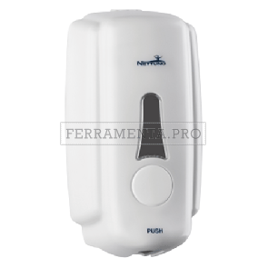 DISPENSER A MURO PER SAPONI IN TANICA T-SMALL REFILL colore bianco