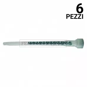 6 pezzi RICAMBIO MISCELATORE per ancorante chimico
