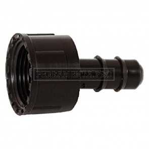 RACCORDO PORTAGOMMA CON GHIERA FEMMINA ø 16 x  3/4