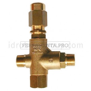 Valvola VB130 160bar, 25l/min, 90°C, G3/8M-M