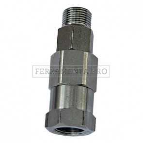 Giunto girevole inox G 3/8M-F 350bar