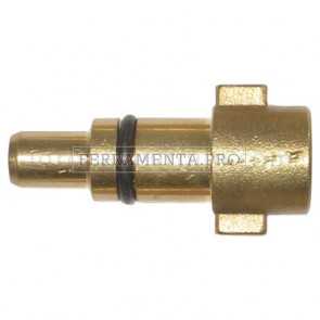 Attacco a baionetta in ottone G1/4F+O-Ring (8,5mm)