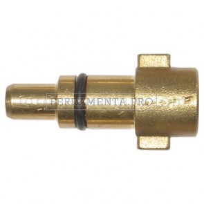 Attacco a baionetta in ottone G1/4F+O-Ring (8,5mm)