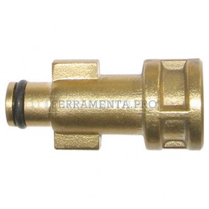 Attacco a baionetta in ottone G1/4F+O-R. tipo Faip