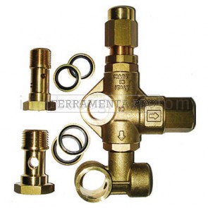 Valvola VB75 XM 220bar, 30l/min, 90°C, G3/8M