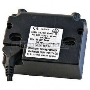 Trasform. elettronico 30mA 230/240V 50/60Hz 26kV