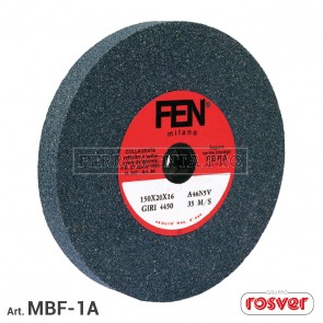 DISCO RUOTA per MOLA DA BANCO al CORINDONE GRIGIO METALLI ACCIAIO SGROSSATURA