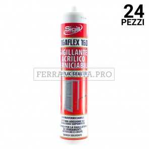 24 pezzi Pigaflex 160 300ml GRIGIO