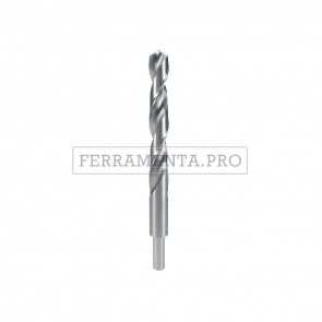 RUKO Punte elicoidali Rullate DIN 338 Tipo N codolo ridotto HSS-R Lucide