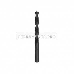 RUKO Punte elicoidali DIN 338 HSS-G Tipo N Standard Rettificate Nere