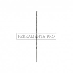 RUKO Punte elicoidali DIN 1869 Tipo TL Rettificate HSS-G Lucide Extra lunghe