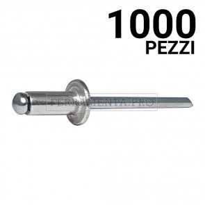1000 pezzi Rivit AFT - Rivetto Alluminio/Acciaio TT  3,0x10,0