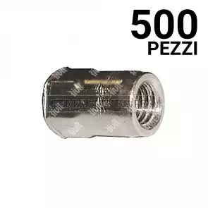 500 pezzi Rivit IREPA2 - Rivsert Inox A2 semies.5,9 f.6,0 ss0,5 - 2,0  M4/020