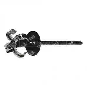 Rivit FIORIV149005 - Rivetto Alluminio/Acciaio NERO  5,0x16,0 TL14