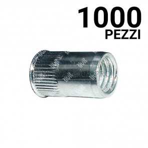 1000 pezzi Rivit FRC - Z - Rivsert Fe f.7,0 ss0,5 - 3,0 Zigr.  M5/030