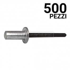 500 pezzi Rivit SAFT - Rivetto Stagno Alluminio/Acciaio TT  4,8x16,0