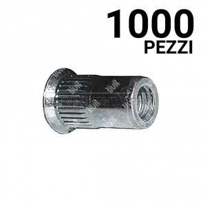 1000 pezzi Rivit FSC - Z - Rivsert Fe f.6,0 ss1,5 - 3,0 Zigr.  M4/030