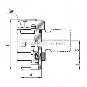 Camozzi SCU 606-1/4 - Regolatori di flusso unidirezionali Serie SCU